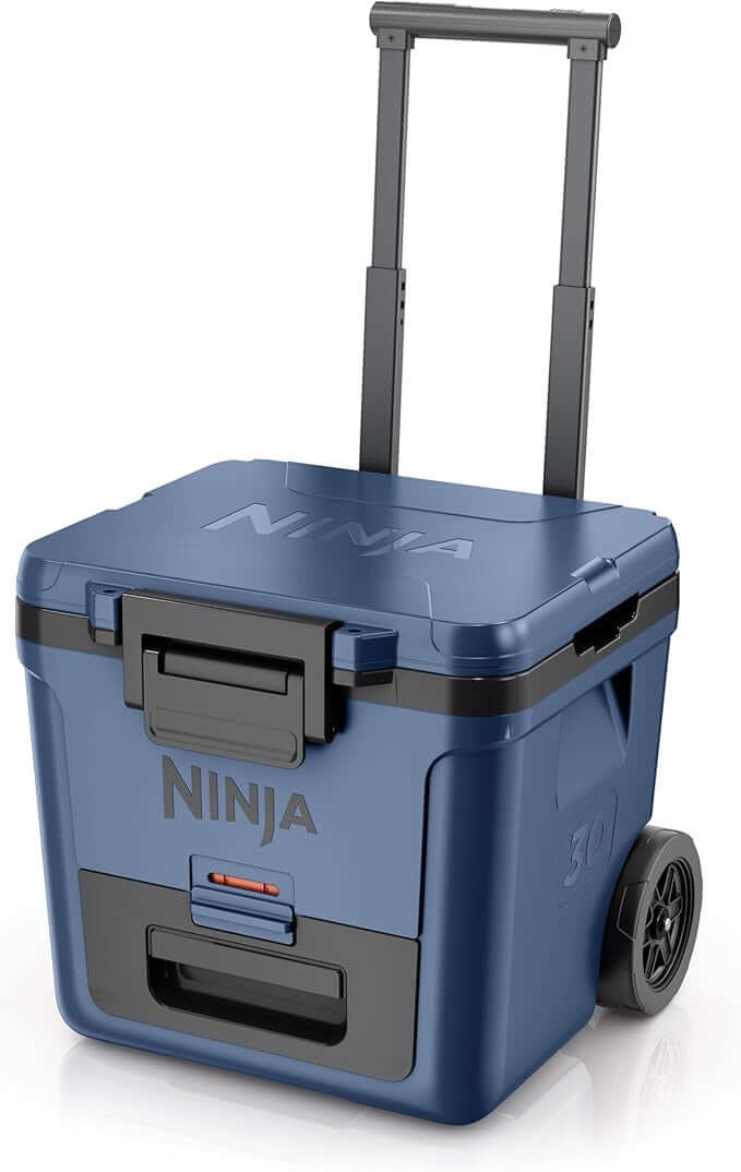 Ninja FrostVault Cooler with Wheels – Insulated Hard Cooler with Temp Dry Storage Drawer