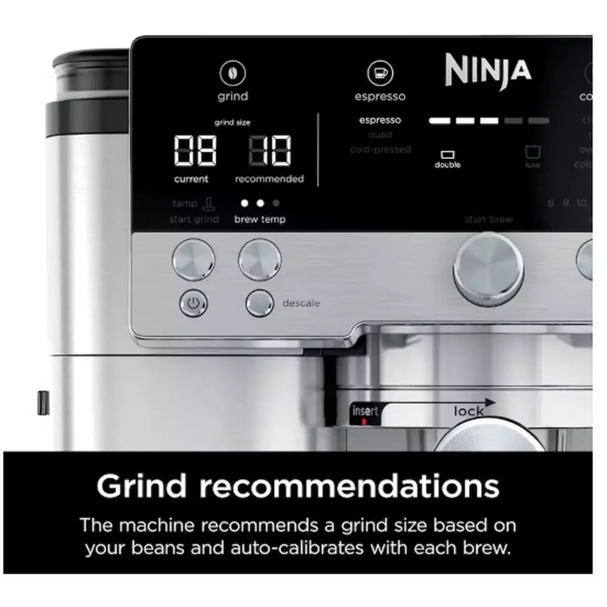 Ninja Luxe Café Premier 3-in-1 Espresso & Cold Brew Maker