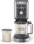 Ninja CREAMi Deluxe NC501 Ice Cream Maker – 11-in-1 Frozen Treat Machine – XL Capacity – Includes (2) 24 oz Family-Size Tubs – Silver