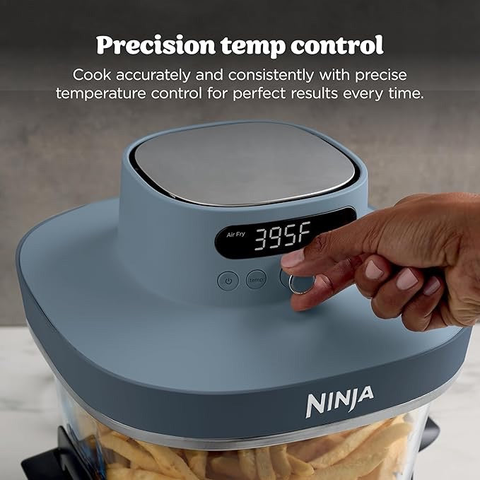 Ninja Crispi Pro 6-in-1 Glass Air Fryer – 450°F (AS101 Series)