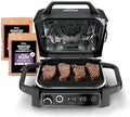 Ninja Woodfire Series 7-in-1 Outdoor Grill & Smoker – Grill, BBQ, Roast, Air Fry, Dehydrate, Broil & Smoke