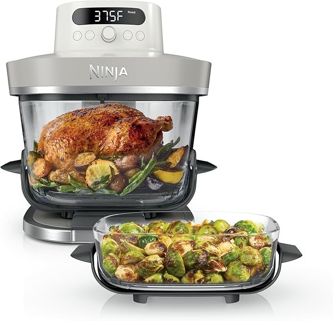 Ninja Crispi Pro 6-in-1 Glass Air Fryer – 450°F (AS101 Series)